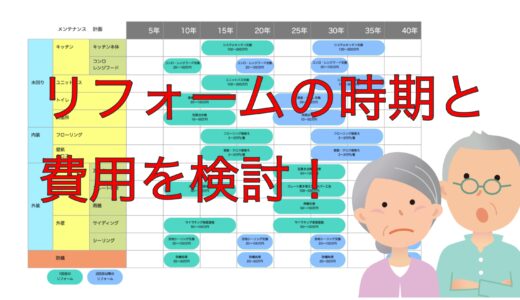 リフォームの費用とタイミングをまとめてみました！築30年フルリフォームを1000万円でする方法